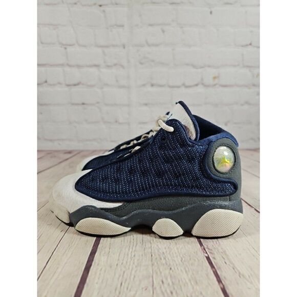 Nike Air Jordan "Flint" 13 Retro Boys Size 11C Shoes Sneakers - Picture 1 of 7